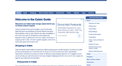 Desktop Screenshot of calais-guide.co.uk